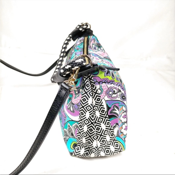 Etro Paisley Colorful Shoulder Bag with Braided Strap EUC - Picture 4 of 14